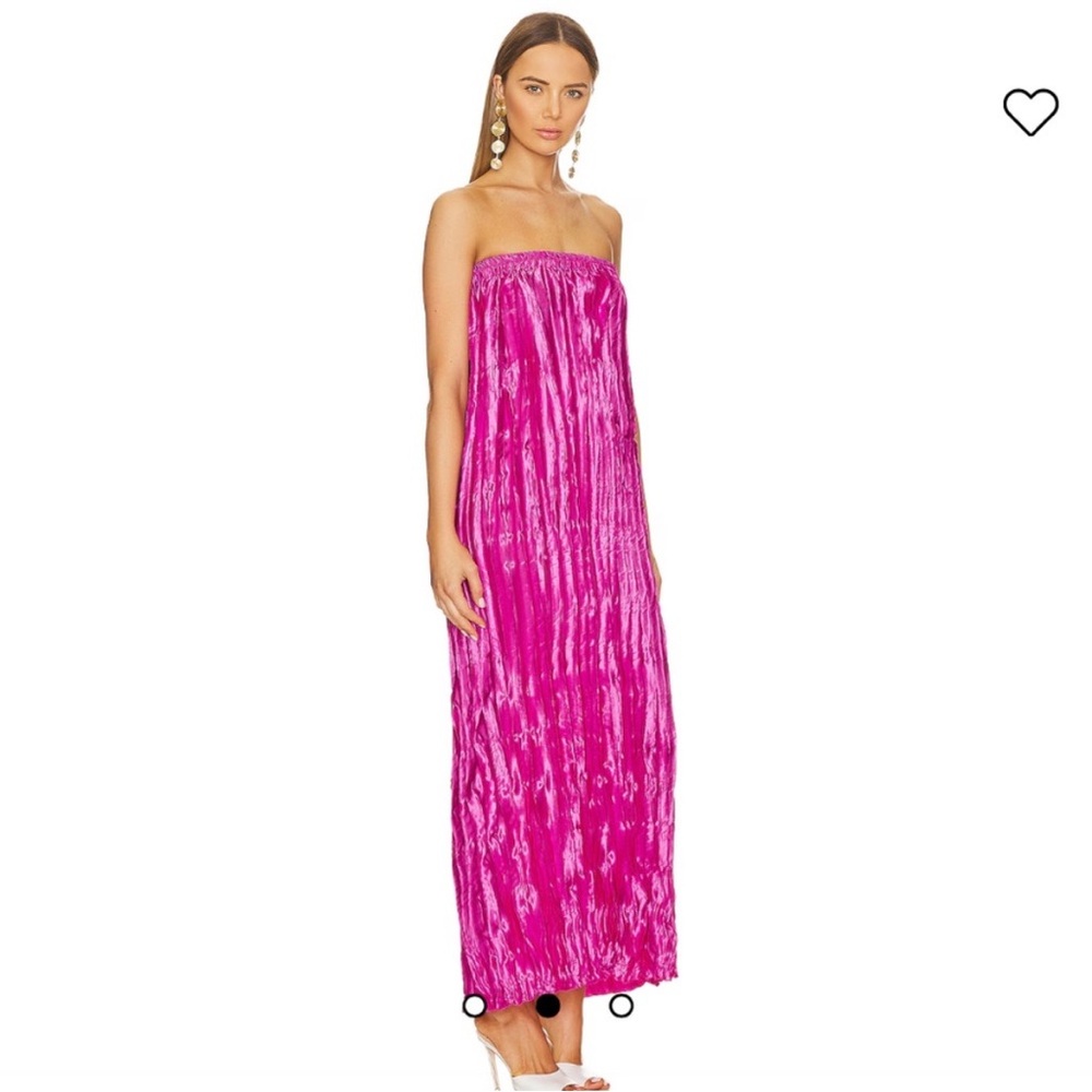 L’IDEE Romantique Dress in Flamingo